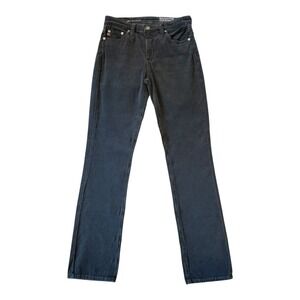 AG Jeans Mari High Rise Slim Straight Corduroy Pants Smoke Gray‎ Size 4 (26) NWT